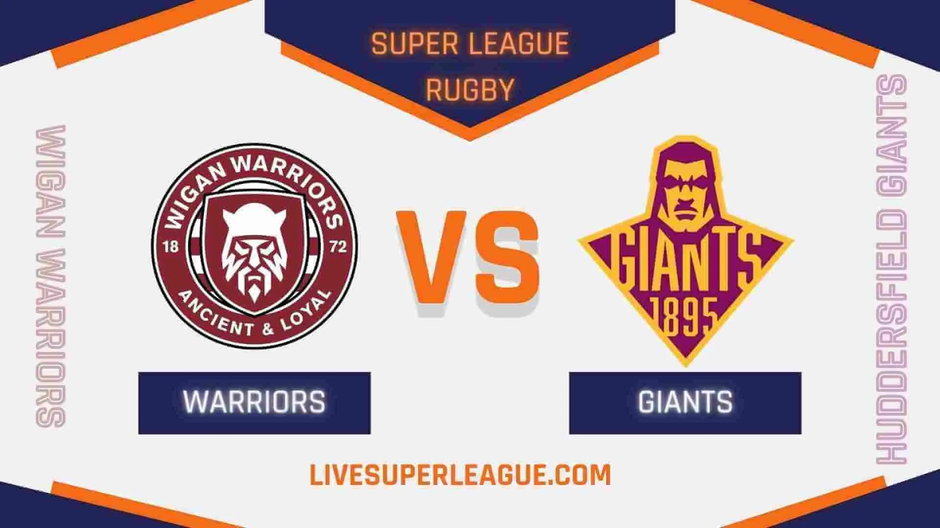 Wigan Warriors Vs Huddersfield Giants RD 20 Live Stream 2024 | Full Match Replay